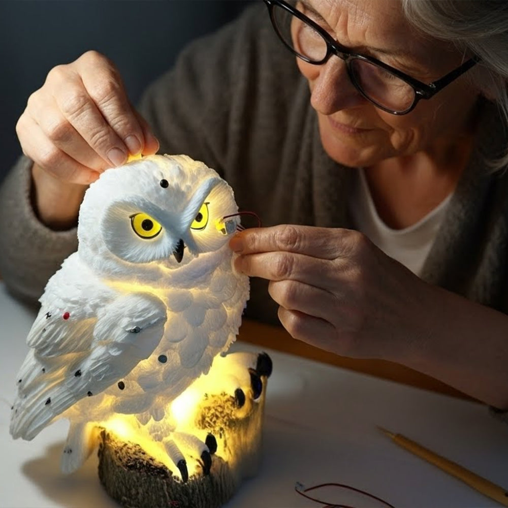 Lumaeule Solar-Gartenlampe