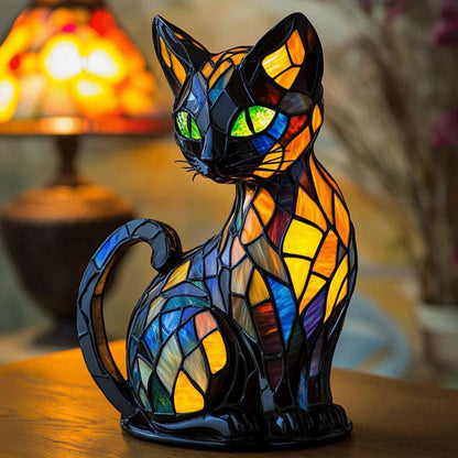 Lumakatze Tiffany Lampe