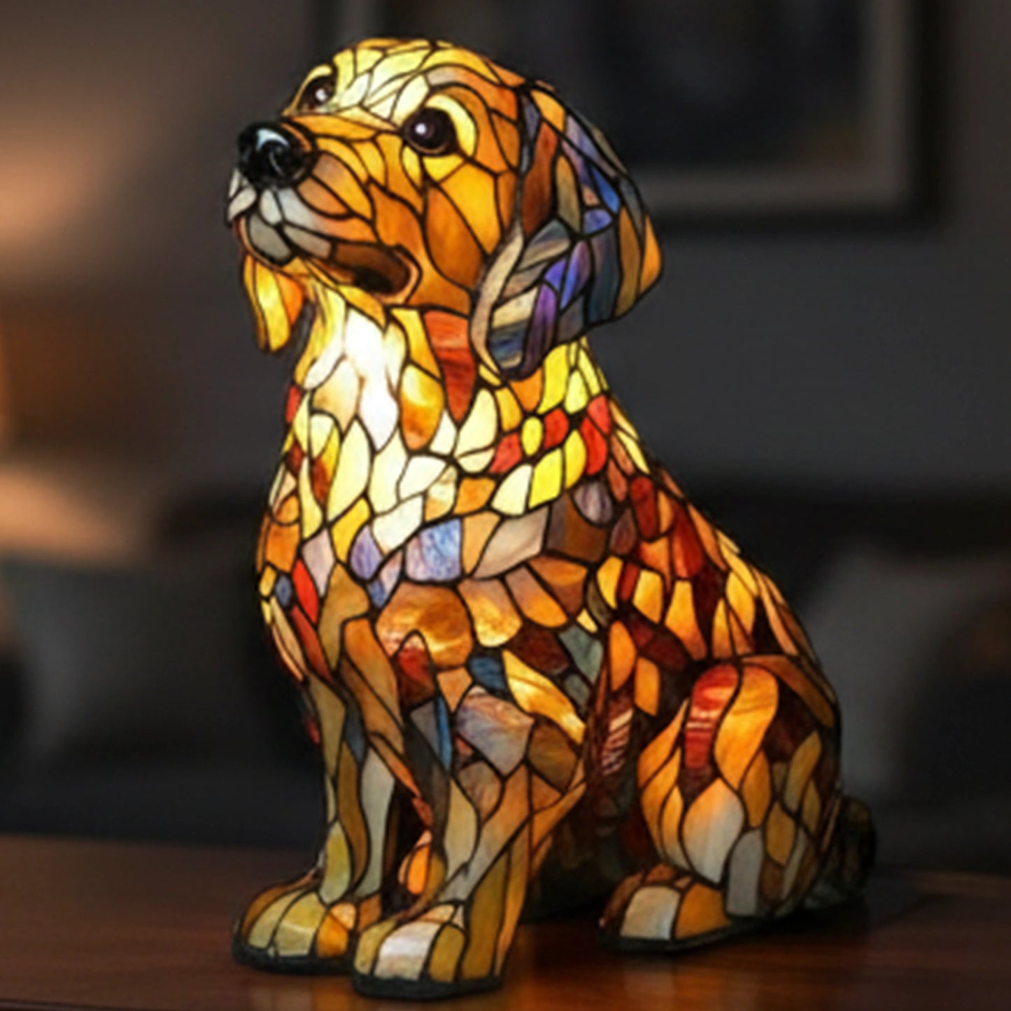 Lumadogge Tiffany Lampe