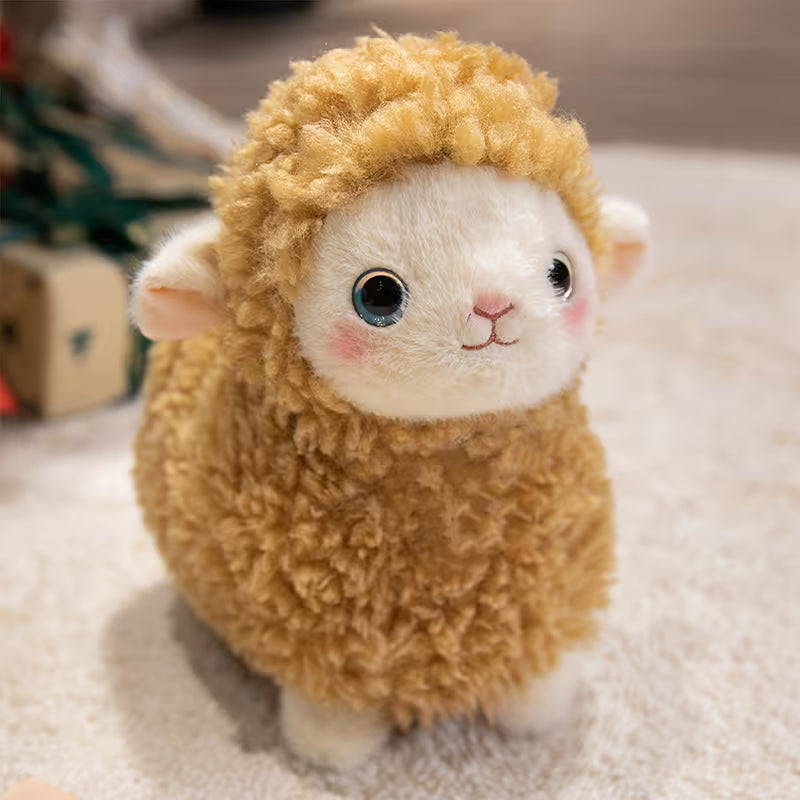 Handgenähtes Plüsch-Alpaka