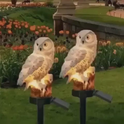 Lumaeule Solar-Gartenlampe